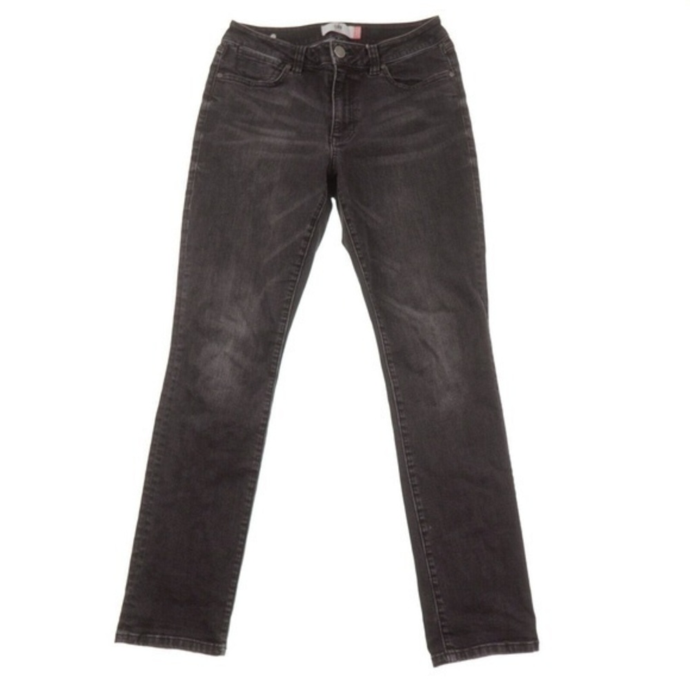 CAbi High Straight Black Jean